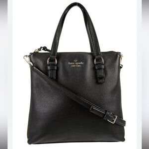 Kate Spade Black Pebbled Leather Purse